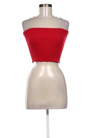 Damentop Bershka, Größe L, Farbe Rot, Preis 14,74 €, #136676533