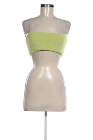 Top de femei Bershka, Mărime XS, Culoare Verde, Preț 91,99 Lei
