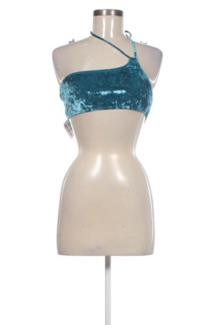 Dámský top Bershka, Velikost L, Barva Modrá, Cena  418,00 Kč, #136687080