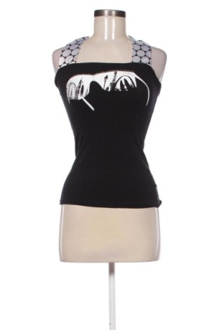 Damski top Rocco Barocco, Rozmiar XS, Kolor Czarny, Cena 74,00 zł, #136680402