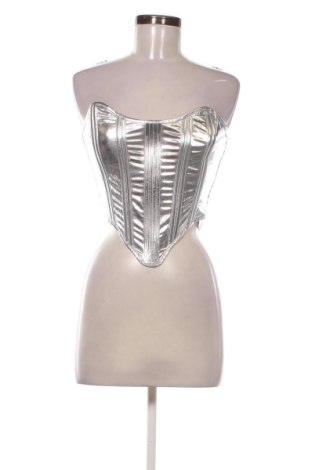 Top de femei Unbranded, Mărime XS, Culoare Argintiu, Preț 50,99 Lei, #136732769