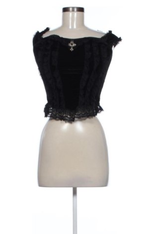 Damski top Romwe, Rozmiar XS, Kolor Czarny, Cena 80,38 zł, #136772491