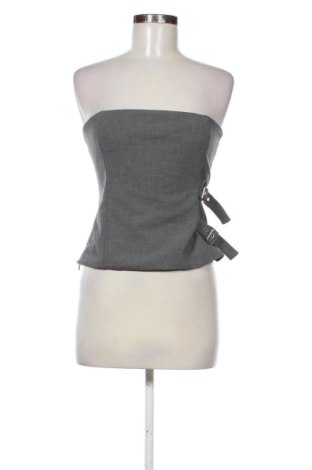 Damski top Zara, Rozmiar M, Kolor Szary, Cena 48,99 zł, #136688563