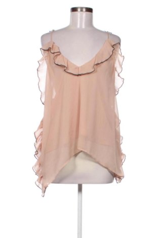 Damski top Zara, Rozmiar L, Kolor Beżowy, Cena 48,99 zł, #136698243