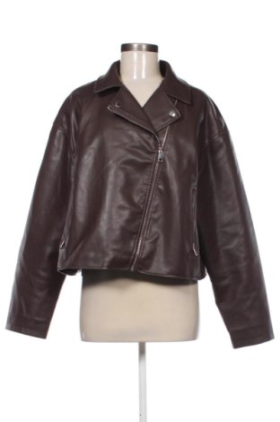 Damen Lederjacke Primark, Größe XL, Farbe Braun, Preis 22,99 €, #136708085
