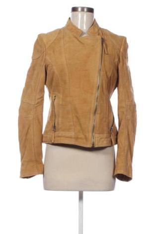Дамско кожено яке Gipsy, Размер M, Цвят Бежов, Цена 83,34 €, #136739466