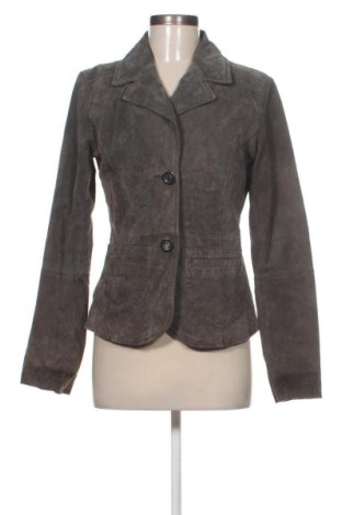 Geacă de piele pentru femei Milla, Mărime M, Culoare Gri, Preț 318,01 Lei, #136773336