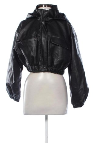 Geacă de piele pentru femei Cc Fashion, Mărime S, Culoare Negru, Preț 125,12 Lei, #136774343