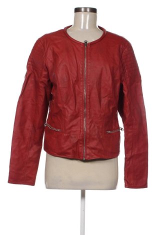 Damen Lederjacke Pimkie, Größe XL, Farbe Rot, Preis 38,99 €