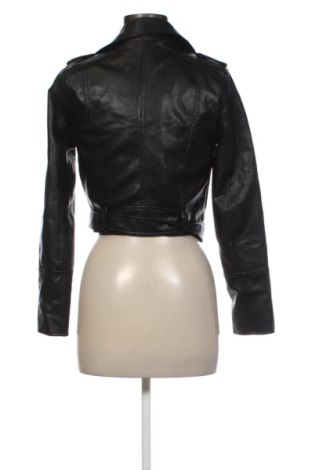 Damska kurtka skórzana Pull&Bear, Rozmiar S, Kolor Czarny, Cena 156,99 zł