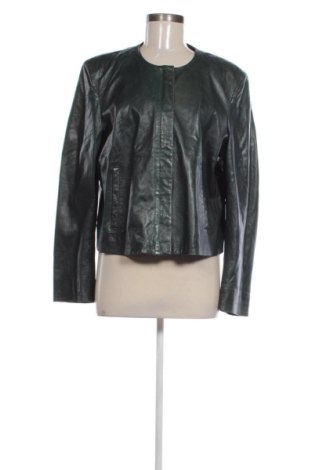 Geacă de piele pentru femei Rene Lezard, Mărime XL, Culoare Verde, Preț 260,66 Lei, #136734846