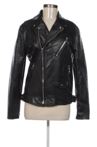 Geacă de piele pentru femei Zara, Mărime M, Culoare Negru, Preț 129,99 Lei