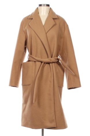 Дамско палто Pull&Bear, Размер XS, Цвят Кафяв, Цена 54,00 €, #136734513