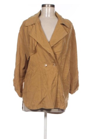 Дамско сако Bershka, Размер S, Цвят Бежов, Цена 13,29 €, #136737984