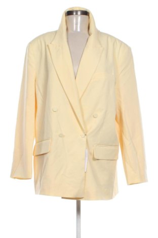 Sacou de femei Bershka, Mărime M, Culoare Galben, Preț 129,99 Lei, #136677322
