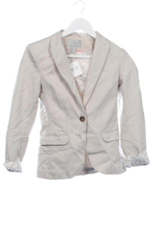 Γυναικείο σακάκι H&M, Μέγεθος XS, Χρώμα  Μπέζ, Τιμή 29,99 €, #136655119