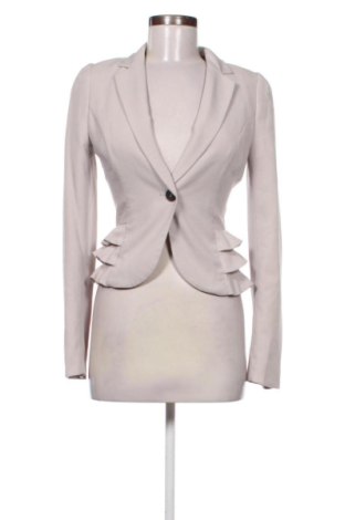 Дамско сако H&M, Размер XS, Цвят Бежов, Цена 11,75 €, #136707025