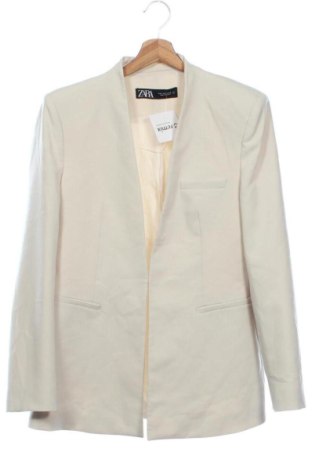 Sacou de femei Zara, Mărime L, Culoare Bej, Preț 142,99 Lei, #136466466