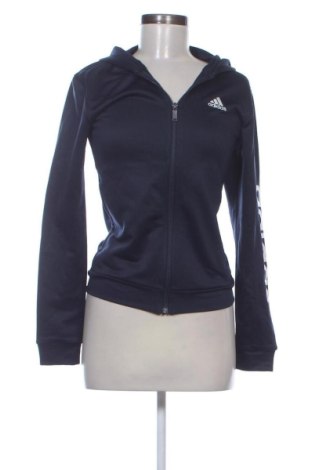 Γυναικεία αθλητική ζακέτα Adidas, Μέγεθος XS, Χρώμα Μπλέ, Τιμή 26,00 €, #136779500