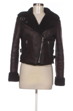 Γυναικείο μπουφάν Bershka, Μέγεθος S, Χρώμα Καφέ, Τιμή 31,00 €, #136780863