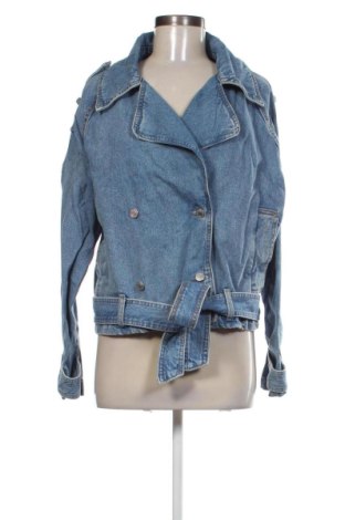 Dámska bunda  Bershka, Veľkosť M, Farba Modrá, Cena  18,00 €, #136737556