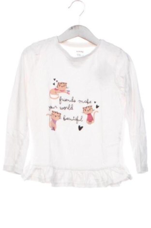 Детска блуза Sinsay, Размер 4-5y/ 110-116 см, Цвят Бял, Цена 4,09 €, #136692460