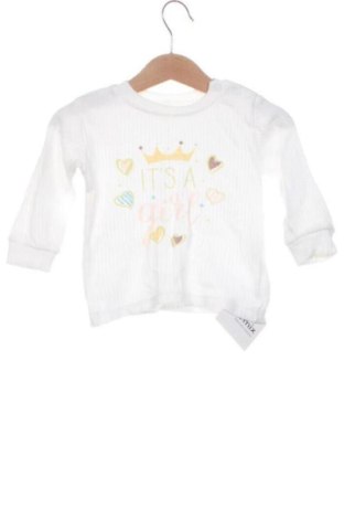 Παιδική μπλούζα Unbranded, Μέγεθος 12-18m/ 80-86 εκ., Χρώμα Λευκό, Τιμή 3,99 €, #136660605