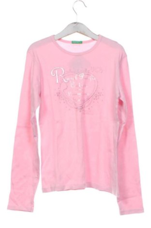Bluză pentru copii United Colors Of Benetton, Mărime 11-12y/ 152-158 cm, Culoare Roz, Preț 62,56 Lei, #136697204