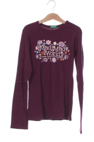 Bluză pentru copii United Colors Of Benetton, Mărime 12-13y/ 158-164 cm, Culoare Mov, Preț 62,56 Lei, #136697854