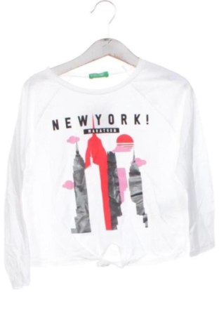 Bluză pentru copii United Colors Of Benetton, Mărime 3-4y/ 104-110 cm, Culoare Alb, Preț 45,99 Lei, #136750959