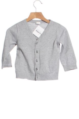 Детска жилетка H&M, Размер 9-12m/ 74-80 см, Цвят Сив, Цена 8,77 €, #136680930