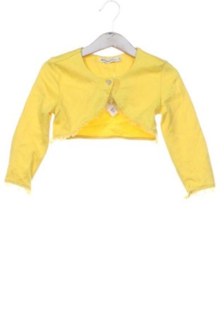 Kinder Strickjacke Unbranded, Größe 5-6y/ 116-122 cm, Farbe Gelb, Preis 6,99 €, #136724455