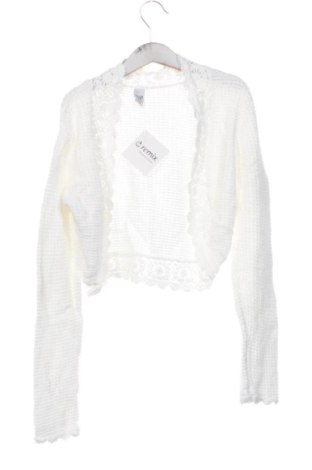 Детска жилетка Zara, Размер 12-13y/ 158-164 см, Цвят Бял, Цена 8,00 €, #136703060