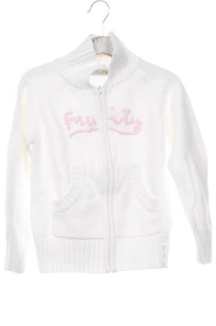 Kinder Strickjacke Zara, Größe 6-7y/ 122-128 cm, Farbe Weiß, Preis 8,00 €, #136733163