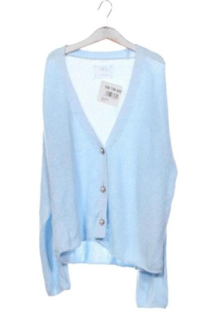 Pulover cu nasturi pentru copii Zara, Mărime 12-13y/ 158-164 cm, Culoare Albastru, Preț 36,99 Lei, #136736032