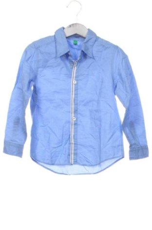 Cămașă pentru copii United Colors Of Benetton, Mărime 3-4y/ 104-110 cm, Culoare Albastru, Preț 35,99 Lei, #136728440