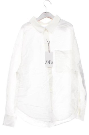 Cămașă pentru copii Zara, Mărime 10-11y/ 146-152 cm, Culoare Ecru, Preț 74,99 Lei, #136749995