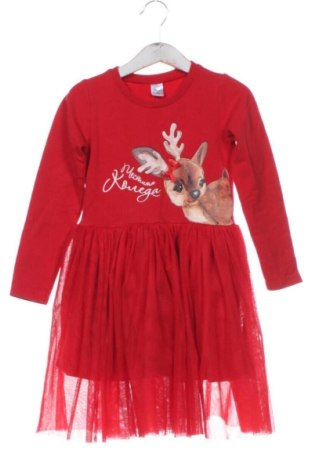 Детска рокля Unbranded, Размер 4-5y/ 110-116 см, Цвят Червен, Цена 11,24 €, #136706405