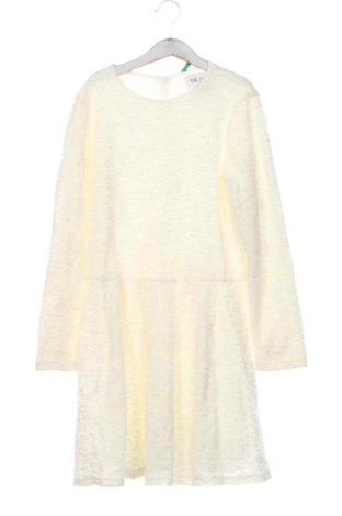 Dětské šaty  United Colors Of Benetton, Velikost 10-11y/ 146-152 cm, Barva Krémová, Cena  239,00 Kč, #136741522