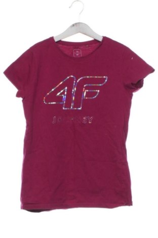 Детска тениска 4F, Размер 11-12y/ 152-158 см, Цвят Лилав, Цена 7,65 €, #136695662
