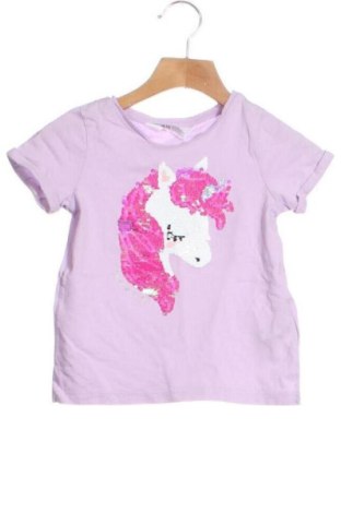 Gyerek póló H&M, Méret 2-3y / 98-104 cm, Szín Lila, Ár 2 066 Ft, #136645249