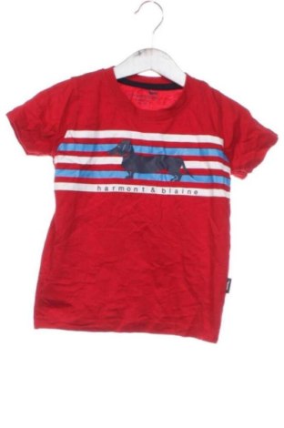 Детска тениска Harmont & Blaine, Размер 2-3y/ 98-104 см, Цвят Червен, Цена 23,74 €, #136728481
