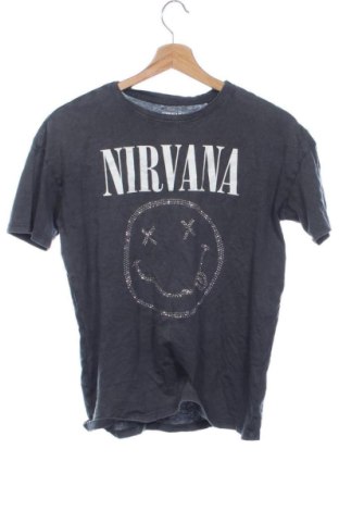 Tricou pentru copii Nirvana, Mărime 10-11y/ 146-152 cm, Culoare Gri, Preț 31,99 Lei, #136723565