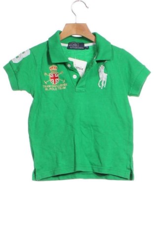 Gyerek póló Polo Ralph Lauren, Méret 5-6y / 116-122 cm, Szín Zöld, Ár 5 707 Ft, #136666990