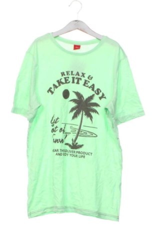 Kinder T-Shirt S.Oliver, Größe 12-13y/ 158-164 cm, Farbe Grün, Preis € 6,99, #136724630