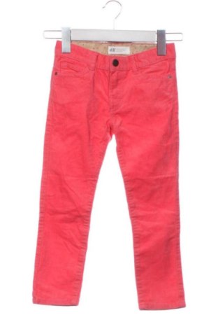 Dětské kalhoty  H&M, Velikost 3-4y/ 104-110 cm, Barva Červená, Cena  304,00 Kč, #136692605