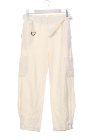 Pantaloni pentru copii Zara, Mărime 12-13y/ 158-164 cm, Culoare Ecru, Preț 35,99 Lei, #136732520