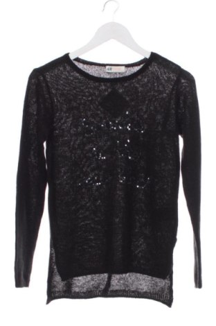 Детски пуловер H&M, Размер 12-13y/ 158-164 см, Цвят Черен, Цена 9,20 €, #136705902