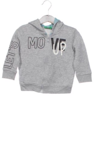 Dziecięca bluza United Colors Of Benetton, Rozmiar 9-12m/ 74-80 cm, Kolor Szary, Cena 27,99 zł, #136731103