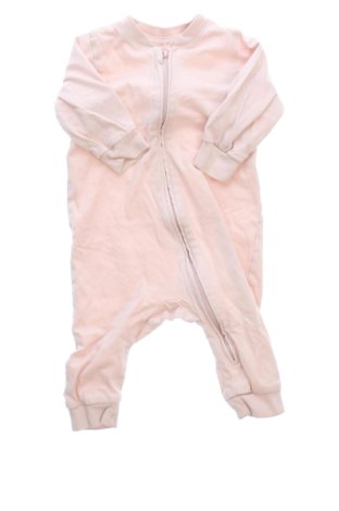 Dziecięce body H&M, Rozmiar 3-6m/ 62-68 cm, Kolor Popielaty róż, Cena 32,15 zł, #136711030